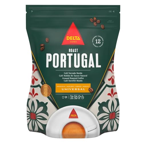 Delta Portugal kaffee Gemahlen | Röstkaffee Universal-Schleif 220g von Delta Cafés