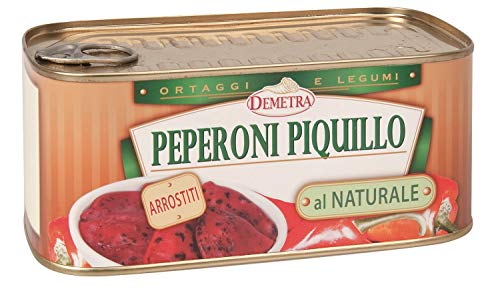 Paprika Piquillo natur geschält 660 gr. - Demetra von Demetra