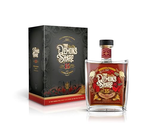 The Demon’s Share Reserva De Bodega - 15 Jahre gereifter Rum mit 43% vol. Alkohol (1 x 0,7 l) von LEDYA