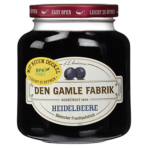 Den Gamle Fabrik Heidelbeere dänischer Fruchtaufstrich, 380 g Den Gamle Fabrik Heidelbeere dänischer Fruchtaufstrich, 380 g von Den Gamle Fabrik