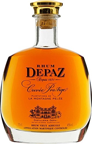 Depaz Agricole Vieux Cuvée Prestige in Holzkiste Rum (1 x 0.7 l) von Depaz