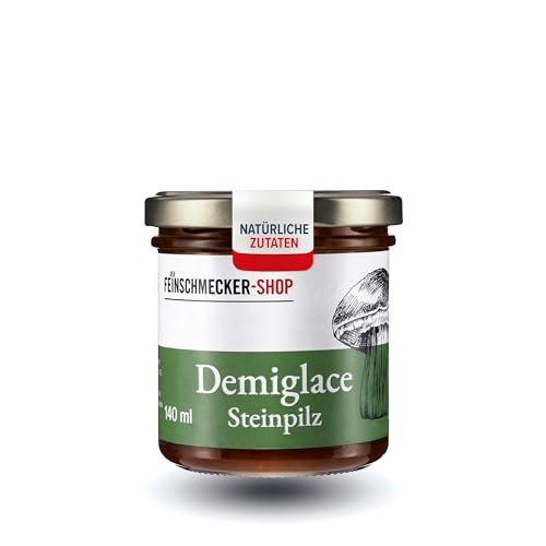 Der Feinschmecker 140ml Demiglace mit Steinpilzen I Aus köstlichen ausgesuchten Steinpilzen I herzhaftes Steinpilzaroma I Höchste Qualitätsstandards aus rein natürlichen Zutaten Der Feinschmecker 140ml Demiglace mit Steinpilzen I Aus köstlichen ausgesuchten Steinpilzen I herzhaftes Steinpilzaroma I Höchste Qualitätsstandards aus rein natürlichen Zutaten von Der Feinschmecker