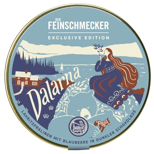 Der Feinschmecker Blaubeerpraline I Dunkle Schokolade mit Lakritze I Criollo-Kakao & schwedische Blaubeeren Der Feinschmecker Blaubeerpraline I Dunkle Schokolade mit Lakritze I Criollo-Kakao & schwedische Blaubeeren von Der Feinschmecker