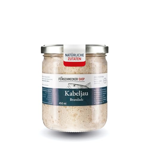 Der Feinschmecker Kabeljau-Brandade 450ml I Französische Spezialität I Perfekt auf Croutons oder als Gratin I Cremig & Vielseitig Der Feinschmecker Kabeljau-Brandade 450ml I Französische Spezialität I Perfekt auf Croutons oder als Gratin I Cremig & Vielseitig von Der Feinschmecker