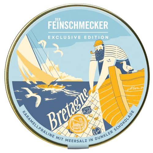 Feinschmecker-Edition Bretagne | Karamell & Meersalz | Dunkle Schokoladenpralinen Feinschmecker-Edition Bretagne | Karamell & Meersalz | Dunkle Schokoladenpralinen von Der Feinschmecker