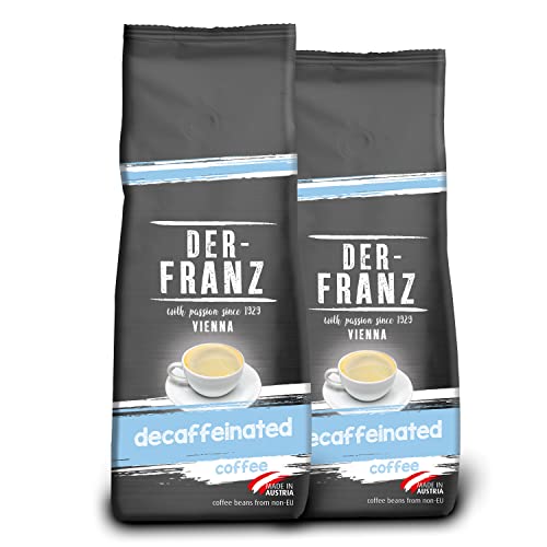Der-Franz Entkoffeinierter Kaffee, gemahlen, 2 x 500 g von Der-Franz