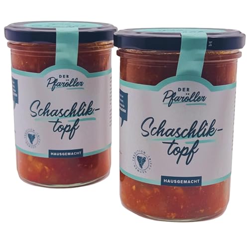 DER PFARÖLLER Hausgemachter Schaschliktopf 6 Gläser mit jeweils 400 gr. – Fleisch-Gemüse-Schmorgericht im Glas – leckeres Fertiggericht für Topf & Mikrowelle, nachhaltig verpackt DER PFARÖLLER Hausgemachter Schaschliktopf 6 Gläser mit jeweils 400 gr. – Fleisch-Gemüse-Schmorgericht im Glas – leckeres Fertiggericht für Topf & Mikrowelle, nachhaltig verpackt von Der Pfaröller
