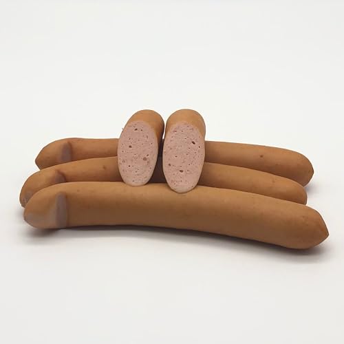 DER PFARÖLLER Wiener Würstchen – 40 Stück / 20 Paar (2000g) – knackige Würstchen – für schnelle Mahlzeiten, Wurst, Würstchen, Knackwurst von Der Pfaröller