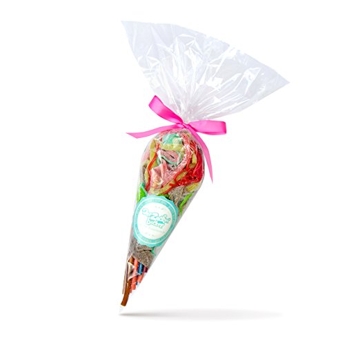 Bandarbeit - tolle Süßigkeiten-Tüte mit Bändern, Schnüren und Fäden aus süßem Fruchtgummi von Der Zuckerbäcker