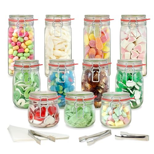Fertige Candy-Bar, Gläser gefüllt mit Süßigkeiten - Candybar Zubehör Set inklusive, Candy Bar Süssigkeiten für Hochzeit, Geburtstag, Fertige Candy-Bar, Gläser gefüllt mit Süßigkeiten - Candybar Zubehör Set inklusive, Candy Bar Süssigkeiten für Hochzeit, Geburtstag, von Der Zuckerbäcker