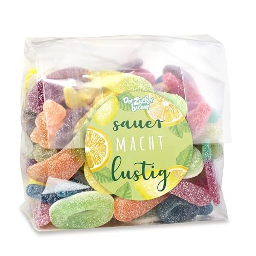Nachfüllbeutel Sauer macht lustig - saure Süßigkeiten-Mix im großen Beutel Nachfüllbeutel Sauer macht lustig - saure Süßigkeiten-Mix im großen Beutel von Der Zuckerbäcker
