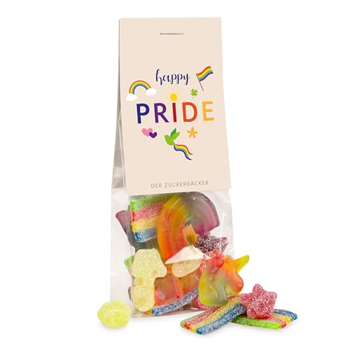 Pride Geschenk-Beutel – bunte vegane Süßigkeiten, Regenbogen-Fruchtgummi, LGBTQ+ Geschenkidee, Pride Parade Zubehör, Liebe feiern, Vielfalt zeigen Pride Geschenk-Beutel – bunte vegane Süßigkeiten, Regenbogen-Fruchtgummi, LGBTQ+ Geschenkidee, Pride Parade Zubehör, Liebe feiern, Vielfalt zeigen von Der Zuckerbäcker