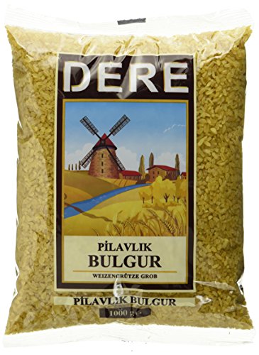 DERE Weizengrütze grob Pilavlik Bulgur, 12er Pack (12 x 1 kg) von DERE