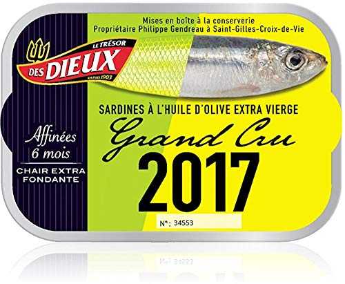 Jahrgang Sardinen "Grand Cru" 2018 I Trésor des Dieux von Des Dieux