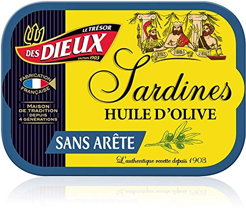 Sardinen in Olivenöl ohne Gräten I Trésor des Dieux von Des Dieux