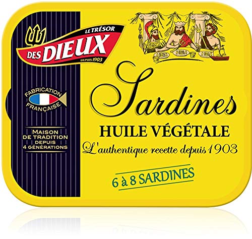 Sardinen in Pflanzenöl I Trésor des Dieux von Des Dieux