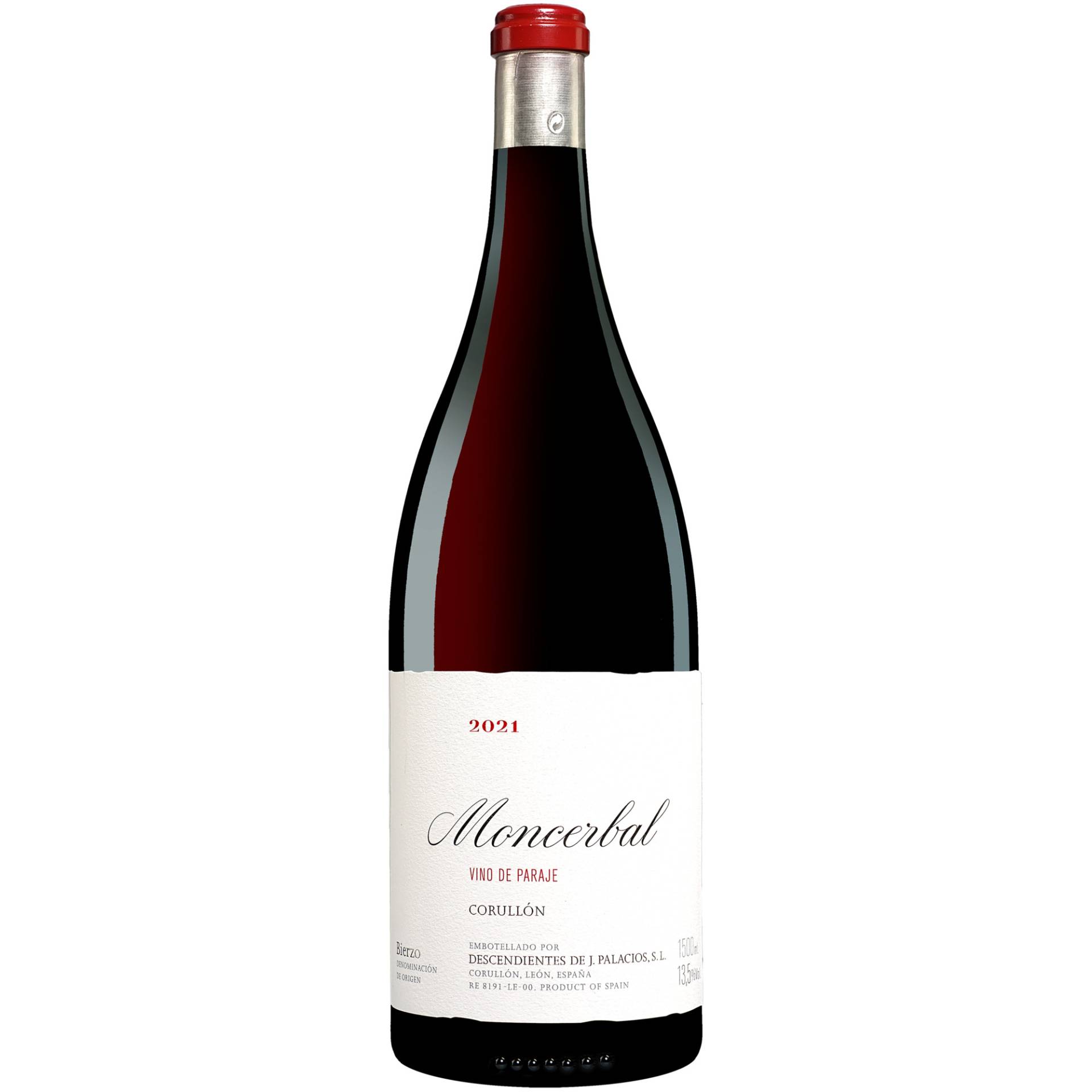 Palacios Bierzo »Moncerbal« - 1,5 L. Magnum 2021  1.5L 13.5% Vol. Rotwein Trocken aus Spanien von Descendientes de J. Palacios