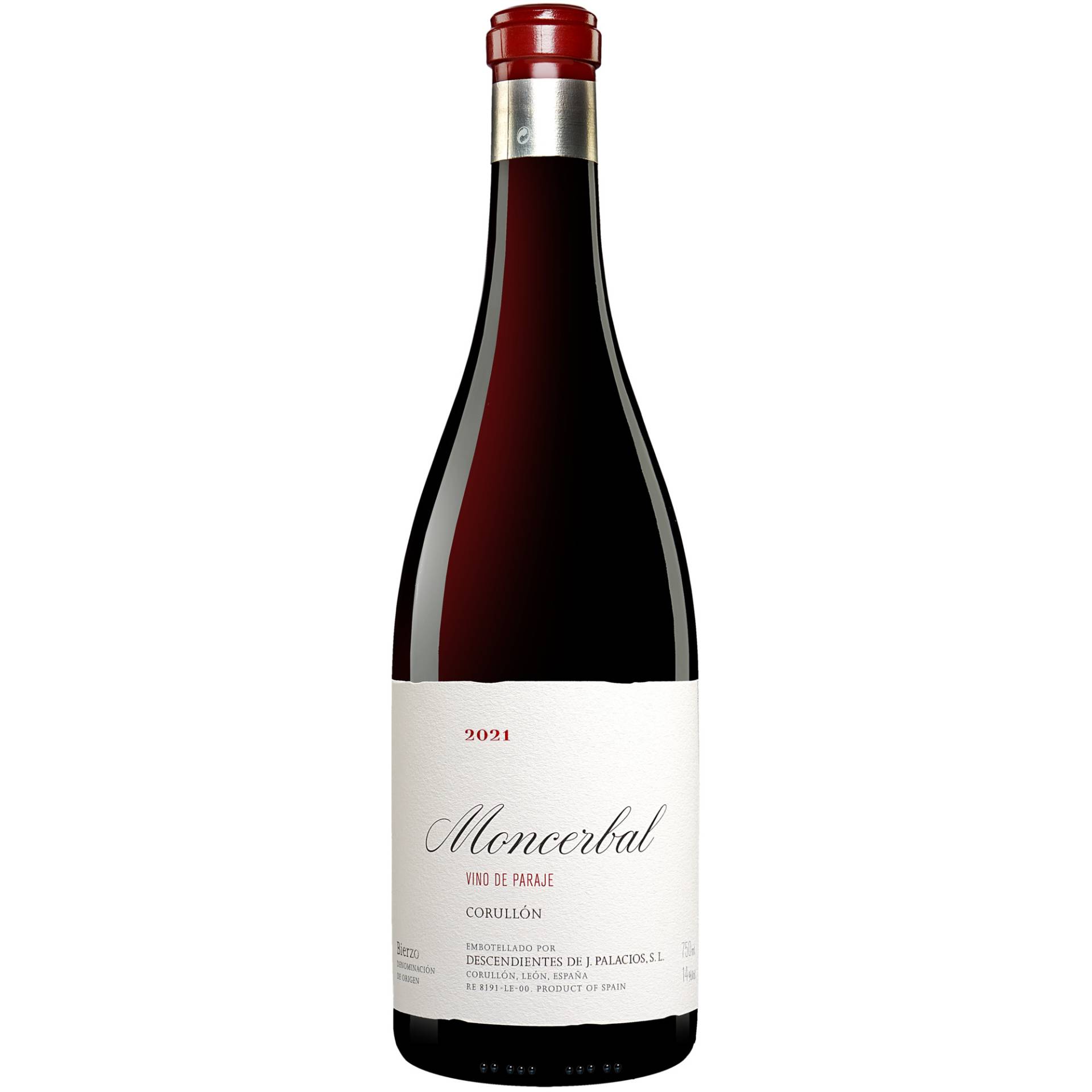 Palacios Bierzo »Moncerbal« 2021  0.75L 13.5% Vol. Rotwein Trocken aus Spanien von Descendientes de J. Palacios