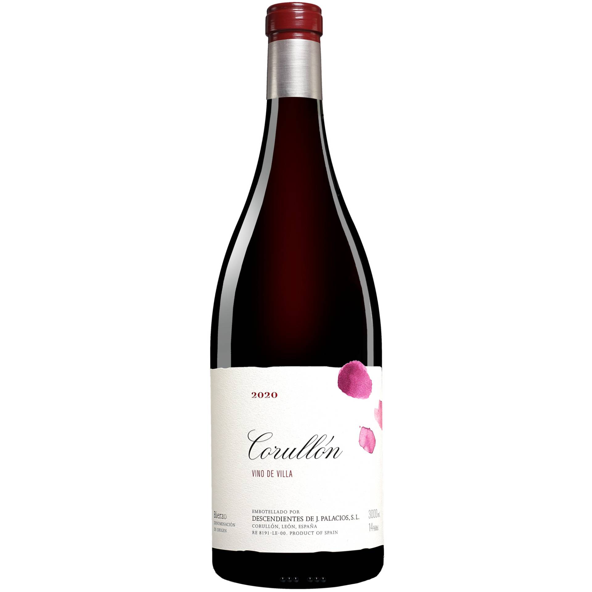 Palacios Bierzo  »Villa de Corullón« - 3,0 L. Doppelmagnum 2020  3L 14% Vol. Rotwein Trocken aus Spanien von Descendientes de J. Palacios