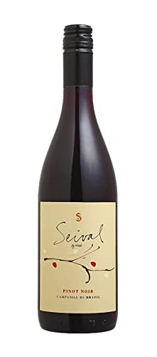 Miolo Seival Pinot Noir 2012 trocken mit delikater Intensität Herkunft Brasilien (1 x 0.75 L) von Desde 2005 WEIN-BRASLIEN