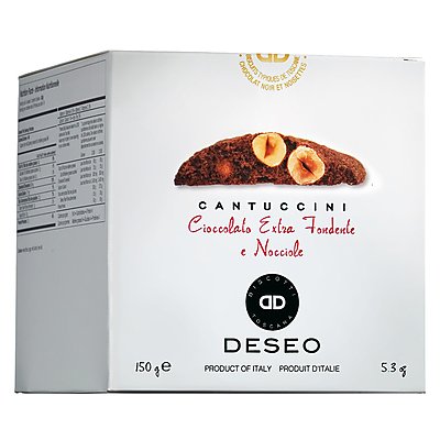 Cantuccini mit Haselnuss & Bitterschokolade 150 gr. von Deseo