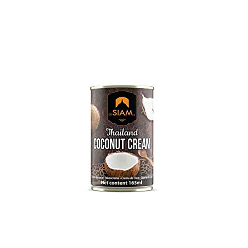 deSIAM Coconut Cream Kokosnusscreme - cremig und sanft für asiatische Gerichte 1x 165ml von DeSiam