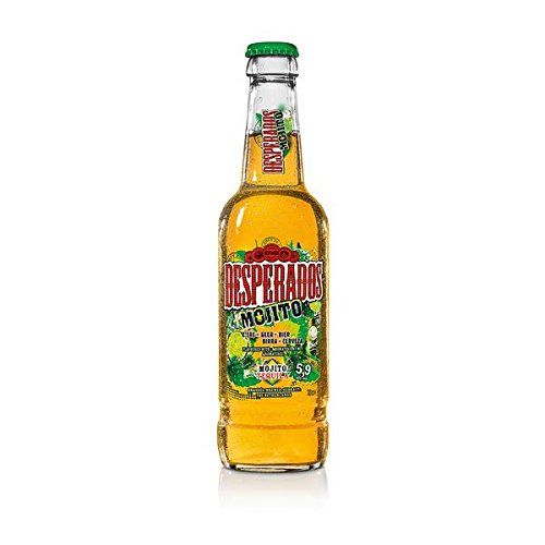 12 Flaschen Desperados Mojito Orginal a 0,33l incl. 0,96€ Mehrweg Pfand Bier Flavoured with Tequilla Alkoholgehalt 5,9% Vol. 12 Flaschen Desperados Mojito Orginal a 0,33l incl. 0,96€ Mehrweg Pfand Bier Flavoured with Tequilla Alkoholgehalt 5,9% Vol. von Desperados