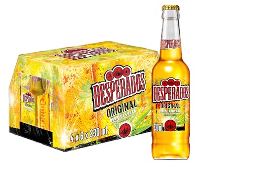 Bier Tequila Desperados 24x33cl (Pack 24 Flaschen) von Desperados
