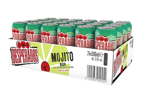 Desperados Mojito Dose Biermischgetränk Einweg (24 x 0.5 l) von Desperados