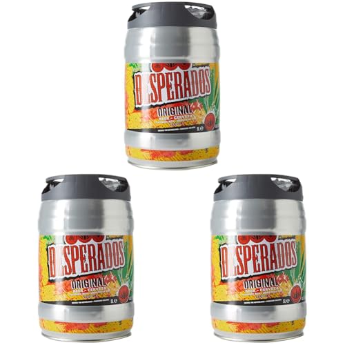 DesperadosTequila Fass Draught Keg 5l Einweg, 3er Pack DesperadosTequila Fass Draught Keg 5l Einweg, 3er Pack von Desperados
