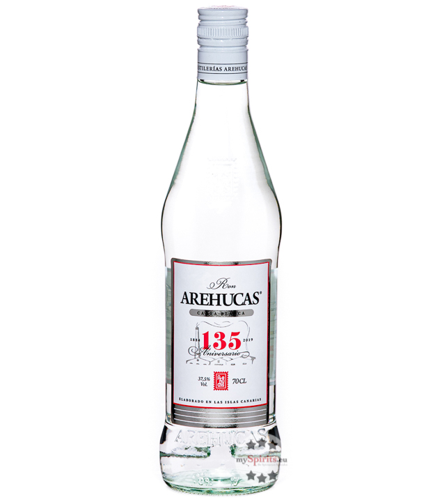 Arehucas Carta Blanca Rum (37,5 % vol, 0,7 Liter) von Destilerías Arehucas