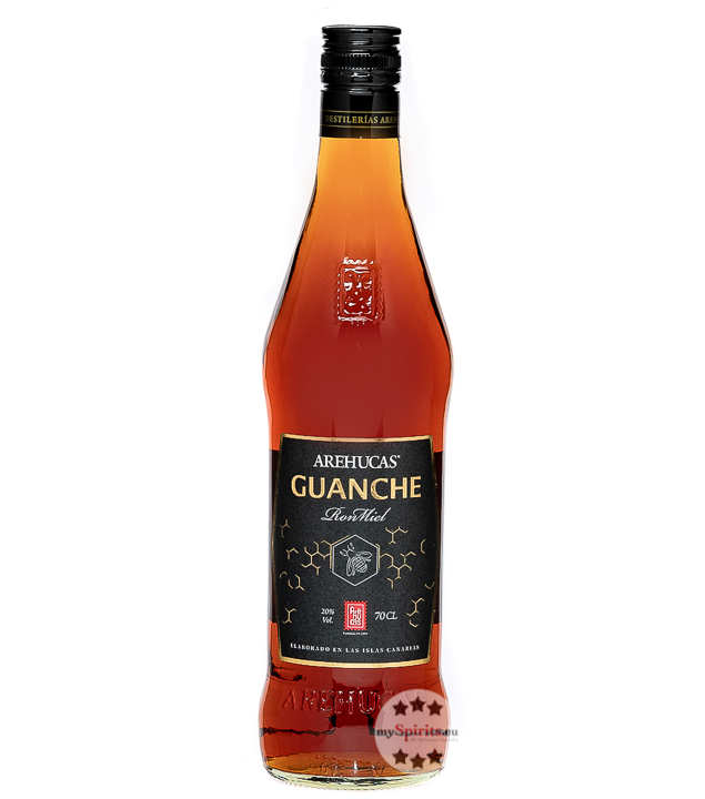 Arehucas Ron Miel Guanche Likör (20 % Vol., 0,7 Liter) von Destilerías Arehucas