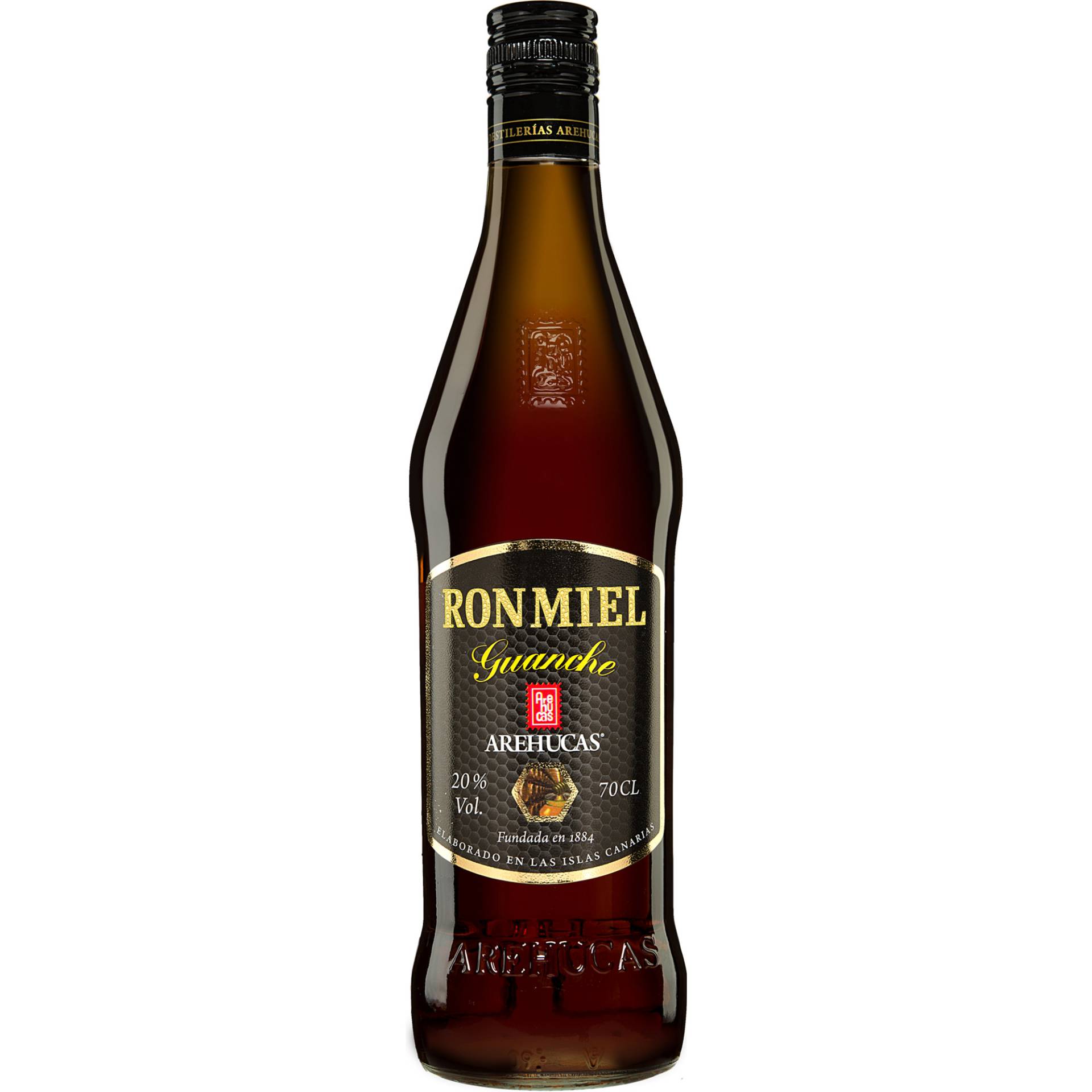 Ron Arehucas Miel Guanche - 0,7 L. 0.7L 20% Vol. aus Spanien Ron Arehucas Miel Guanche - 0,7 L. 0.7L 20% Vol. aus Spanien von Destilerías Arehucas