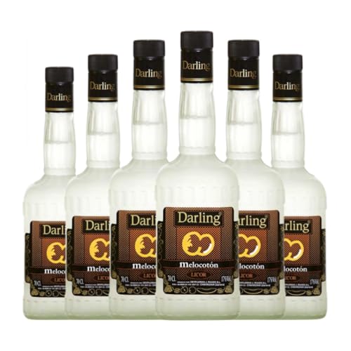 Liköre Panizo Darling Melocotón 70 cl (Karton mit 6 Flaschen von 70 cl) von Destilerías Panizo