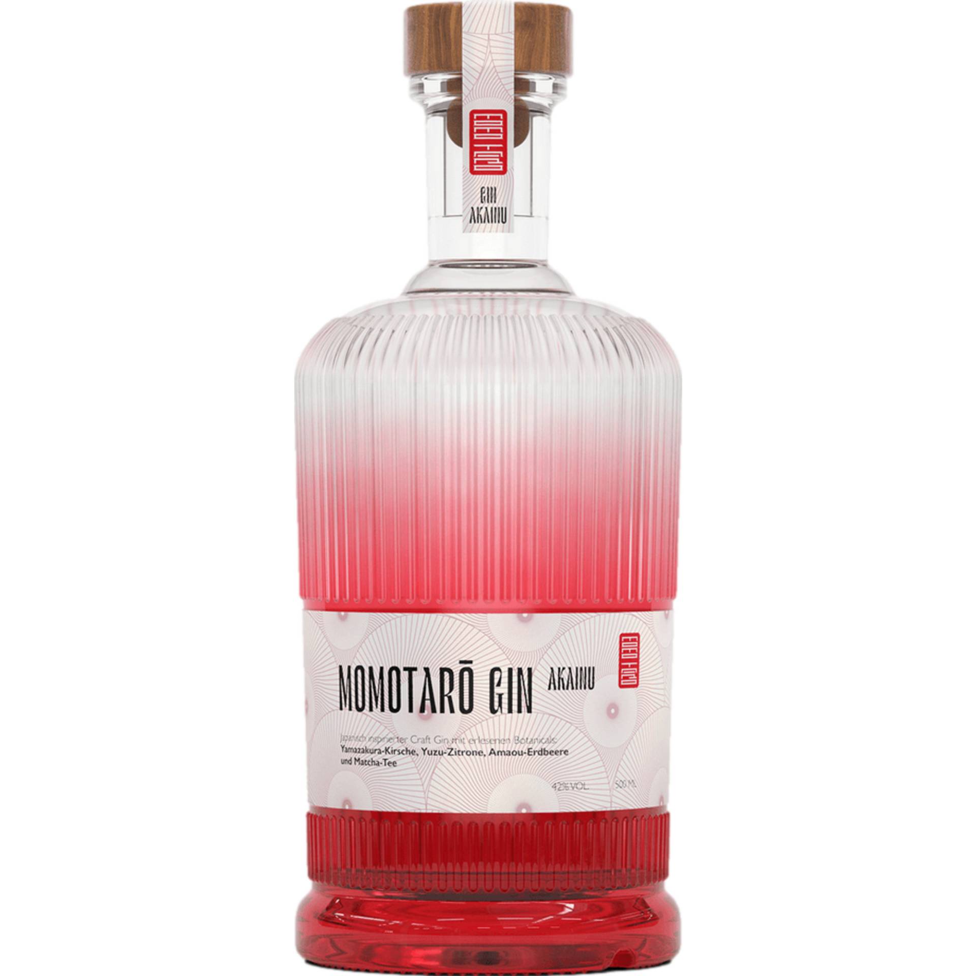 Momotaro Akainu Gin, Deutschland, 0,5 L, 42% Vol., Spirituosen Momotaro Akainu Gin, Deutschland, 0,5 L, 42% Vol., Spirituosen von Destille Kaltenthaler GmbHAn der Brennerei 1467593 Westhofen