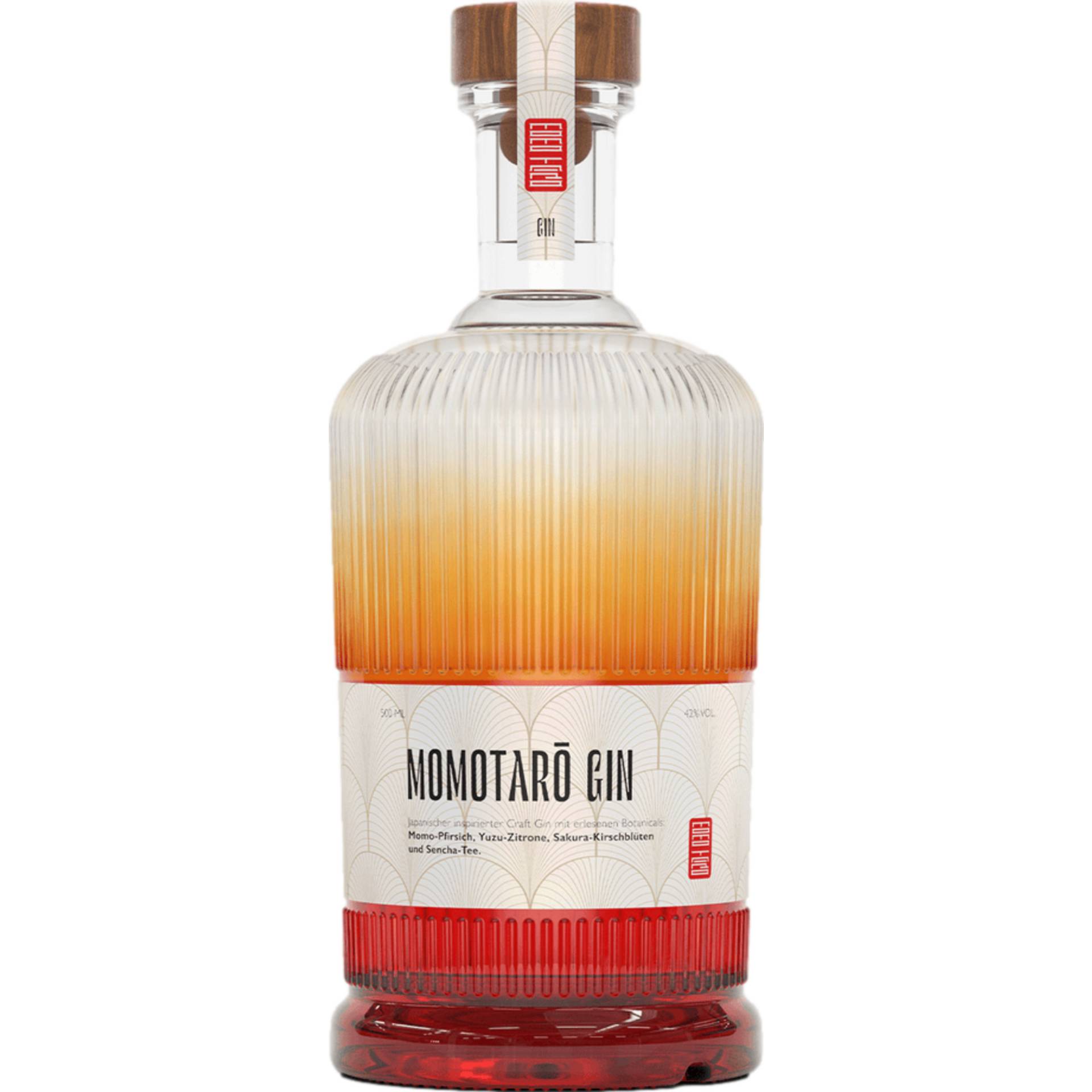 Momotaro Gin, Deutschland, 0,5 L, 42% Vol., Spirituosen Momotaro Gin, Deutschland, 0,5 L, 42% Vol., Spirituosen von Destille Kaltenthaler GmbHAn der Brennerei 1467593 Westhofen