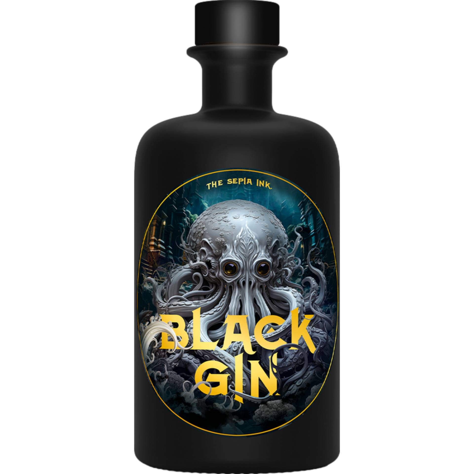 The Sepia Ink Black Gin, Deutschland, 0,5 L, 40 % Vol., Spirituosen The Sepia Ink Black Gin, Deutschland, 0,5 L, 40 % Vol., Spirituosen von Destille Kaltenthaler GmbHAn der Brennerei 1467593 Westhofen
