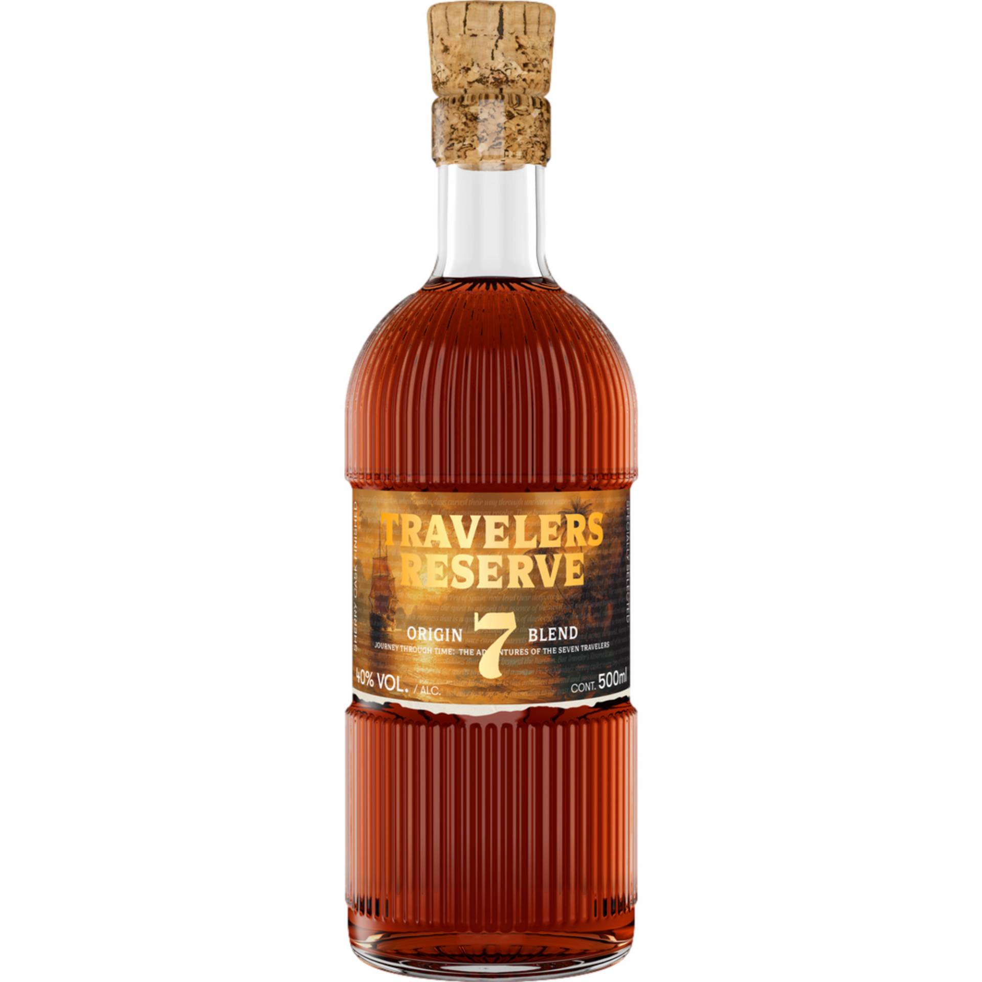Travelers Reserve PX Sherry Cask Finish, Deutschland, 0,5 L, 40 % Vol., Spirituosen von Destille Kaltenthaler GmbHAn der Brennerei 1467593 Westhofen