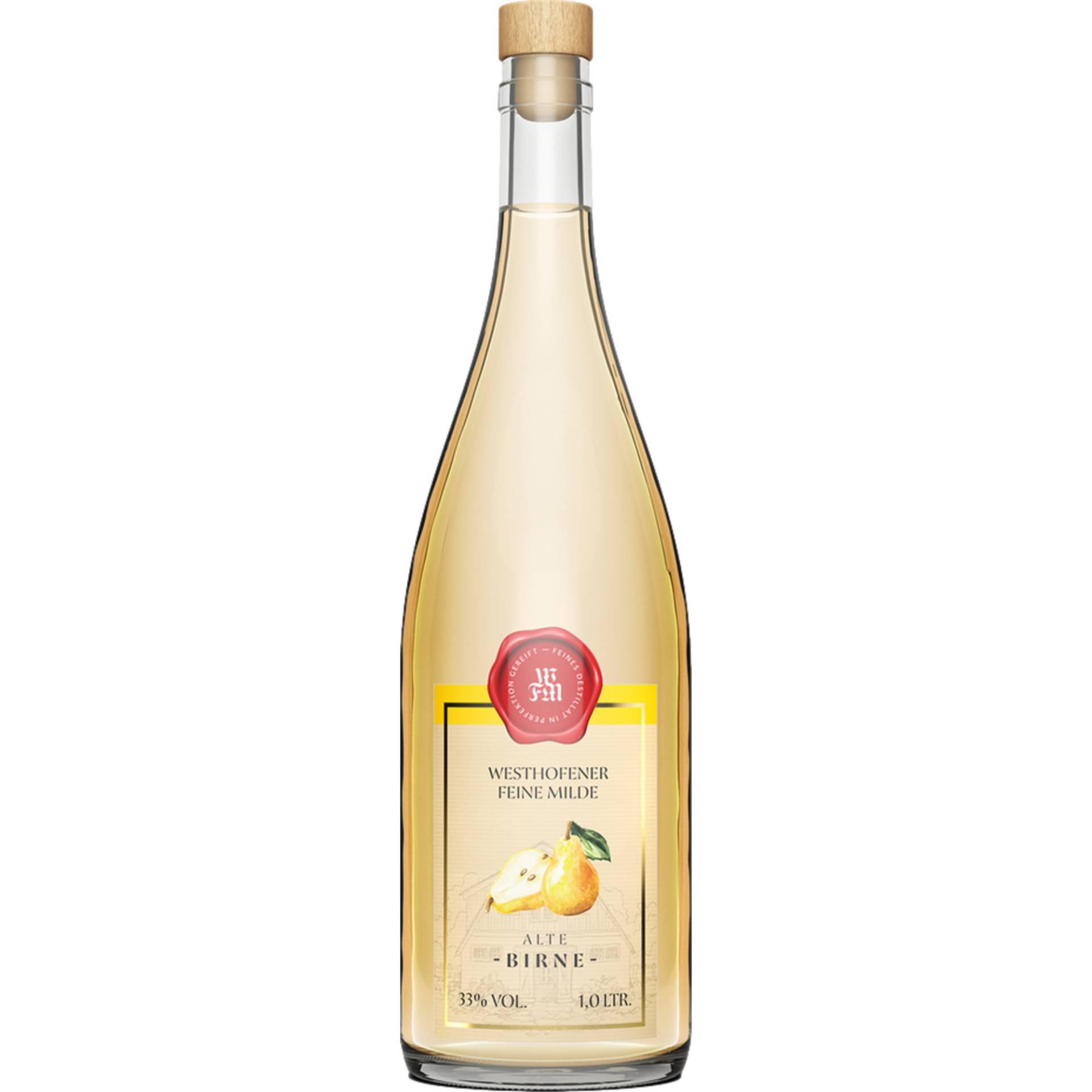 Westhofener Feine Milde Alte Birne, Deutschland, 1,0 L, 33% Vol., Spirituosen Westhofener Feine Milde Alte Birne, Deutschland, 1,0 L, 33% Vol., Spirituosen von Destille Kaltenthaler GmbHAn der Brennerei 1467593 Westhofen