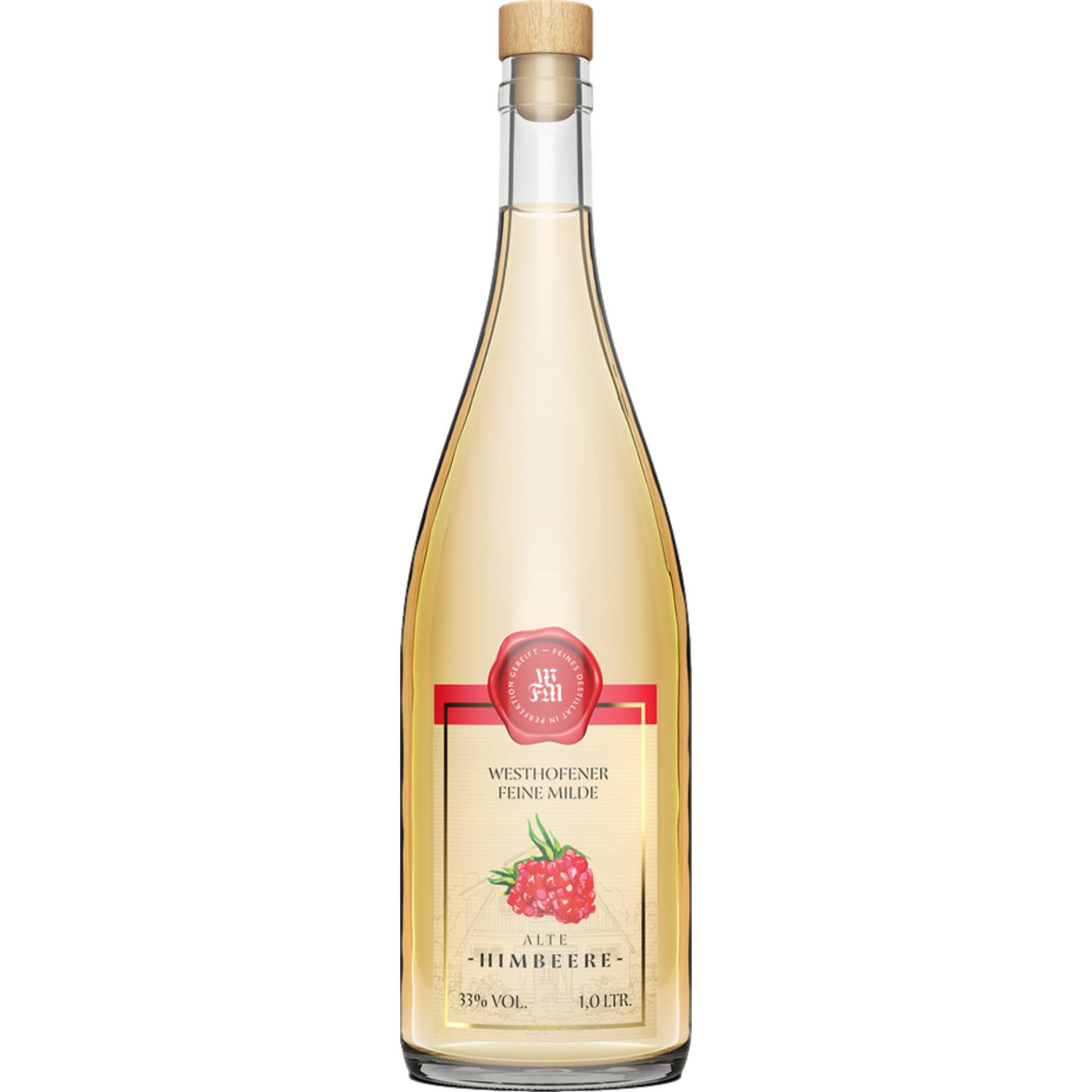 Westhofener Feine Milde Alte Himbeere, Deutschland, 1,0 L, 33% Vol., Spirituosen Westhofener Feine Milde Alte Himbeere, Deutschland, 1,0 L, 33% Vol., Spirituosen von Destille Kaltenthaler GmbHAn der Brennerei 1467593 Westhofen