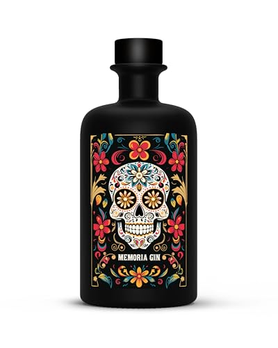 La Fiesta Spirits - Memoria Gin - 0,5 Ltr. - 40% vol. - Inspiriert von Mexiko und dem Día de Muertos - Vegan von Destille Kaltenthaler