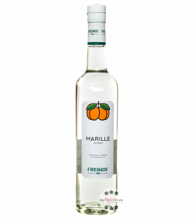 Freihof Marillen Schnaps  (38 % vol., 0,5 Liter) von Destillerie Freihof
