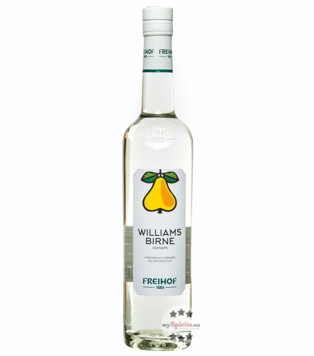 Freihof Williams Birnen Schnaps  (38 % vol., 0,5 Liter) von Destillerie Freihof