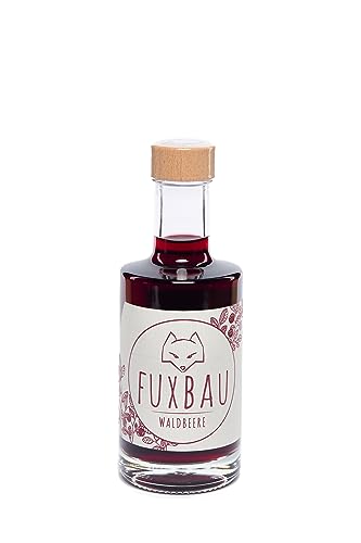 Fuxbau Waldbeere 29,5% vol. | 200ml | ausgezeichneter Premium Gin-Likör angesetzt mit Waldheidelbeeren | frisch, würzig, waldig | handgemacht in Österreich | 100% natürlich von Fuxbau Gin