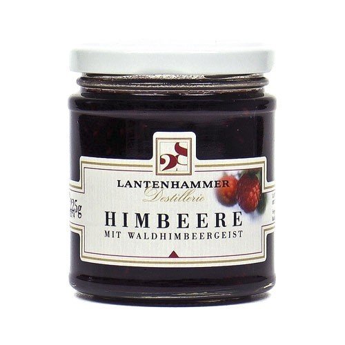 Himbeere mit Waldhimbeergeist (Fruchtaufstrich / 225 g) von Destillerie Lantenhammer