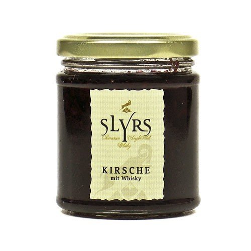 Kirsche mit SLYRS Whisky (Fruchtaufstrich / 225 g) von Destillerie Lantenhammer