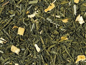 1kg - grüner Tee - Sencha - Lemon - aromatisierte Grüntee-Mischung von Dethlefsen & Balk