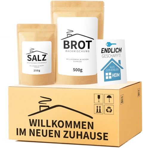 Detox Organica Einzugsgeschenk für Wohnung und Haus, Brot und Salz Geschenk zum Einzug, Traditionelles Einweihungsgeschenk im Mini-Umzugskarton, Mitbringsel zur Einweihung Umzug Hausbau Richtfest Detox Organica Einzugsgeschenk für Wohnung und Haus, Brot und Salz Geschenk zum Einzug, Traditionelles Einweihungsgeschenk im Mini-Umzugskarton, Mitbringsel zur Einweihung Umzug Hausbau Richtfest von Detox Organica