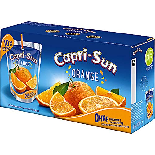 Capri Sun orange 200ml(Packung mit 10 x 200 ml) von Deutsche Sisi-Werke Betriebs GmbH