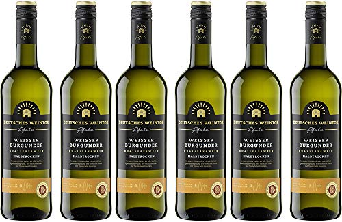Deutsches Weintor Weissburgunder Halbtrocken (6 x 0.75 l) von Deutsches Weintor